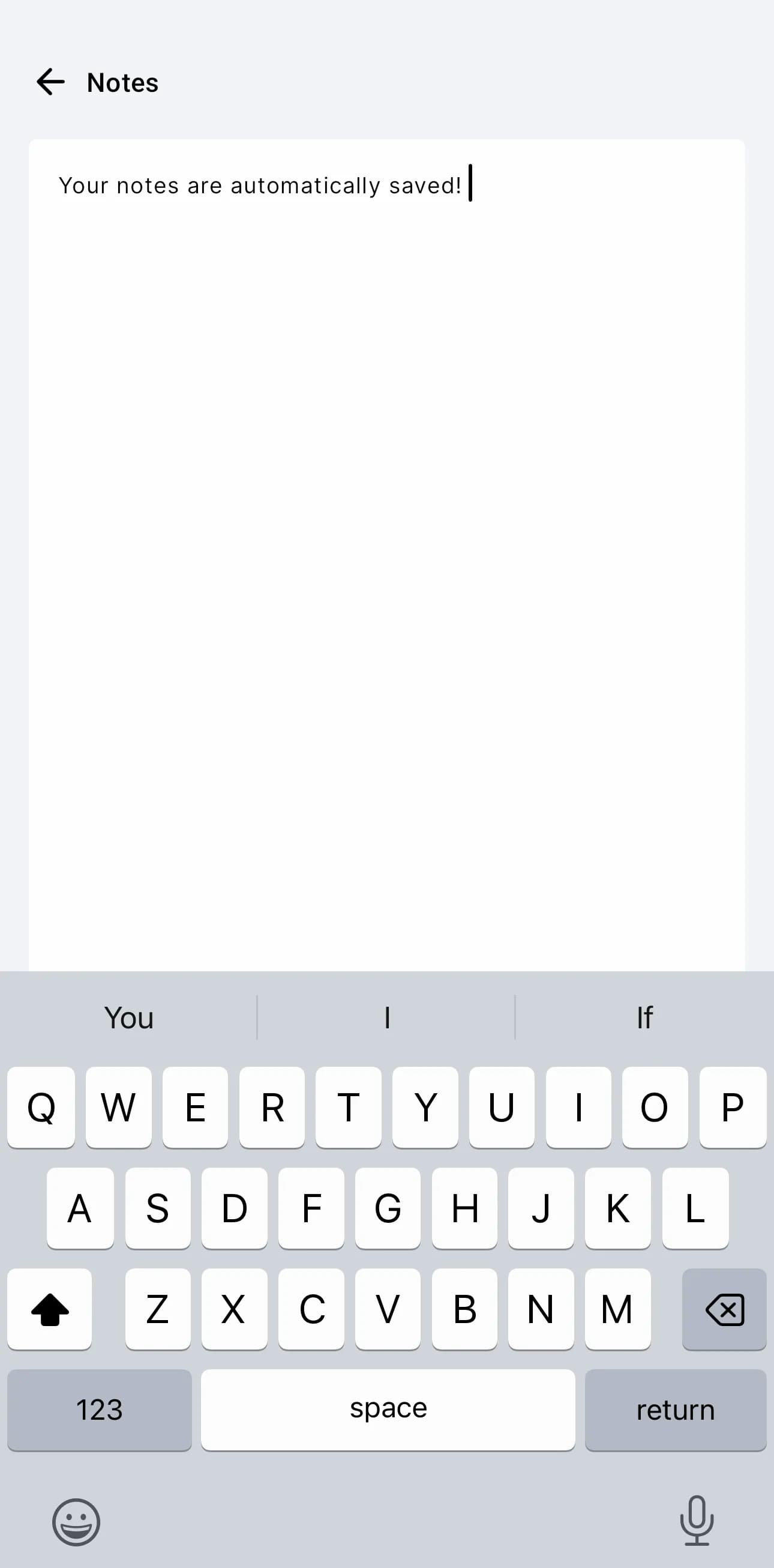 Adding notes